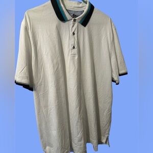 Robert Graham Polo Shirt White 3xL